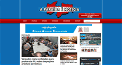 Desktop Screenshot of aparaibaenoticia.com
